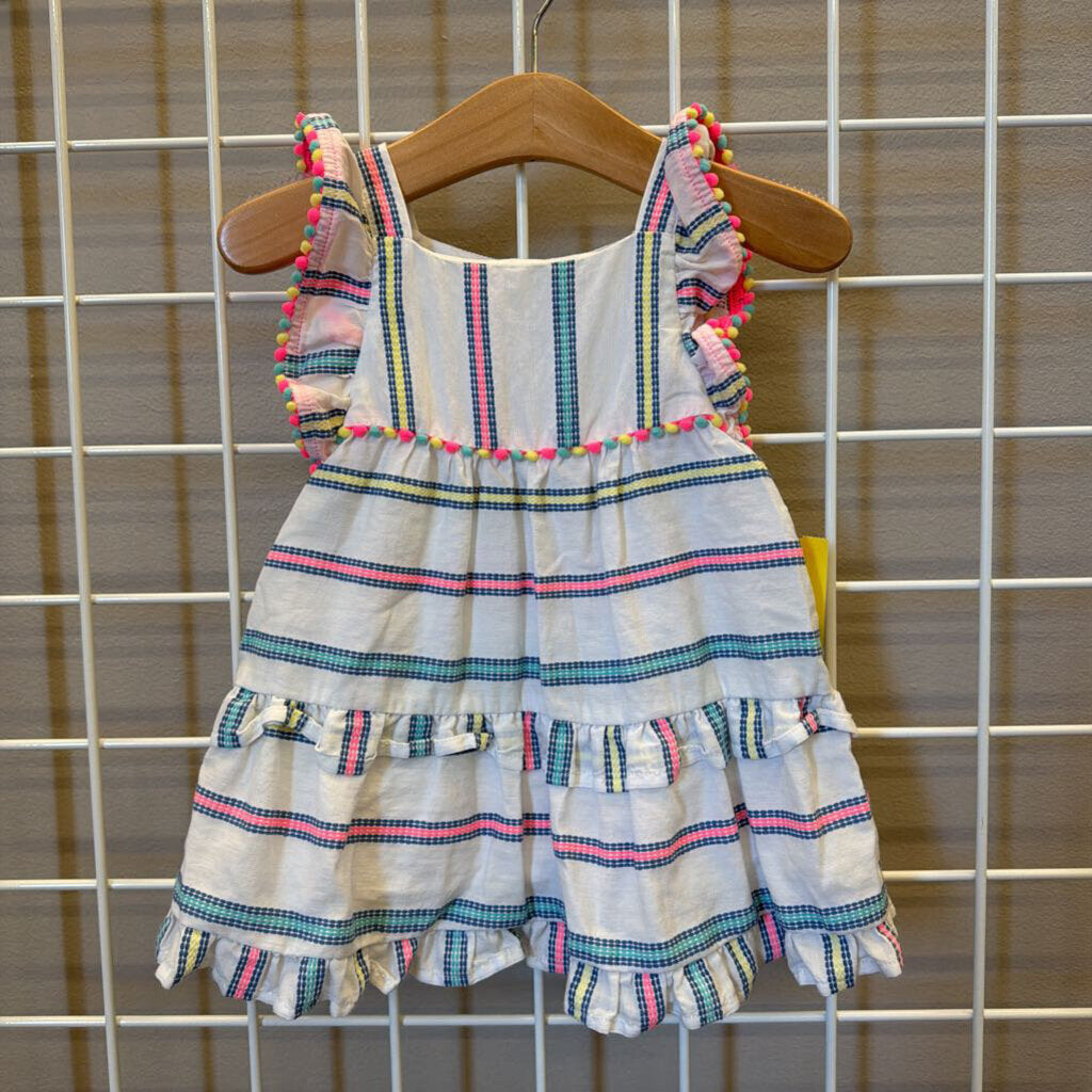 Cat & Jack Stripe Tank Dress - 12m