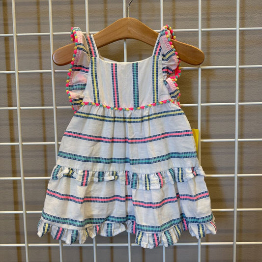 Cat & Jack Stripe Tank Dress - 12m