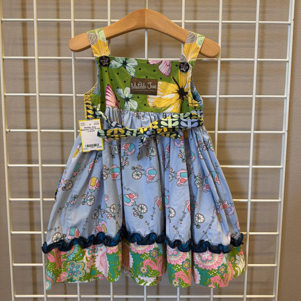 Matilda Jane Elephant Tank Dress - 2