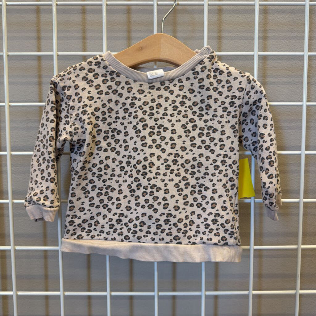 H&M Leopard Crewneck - 12m