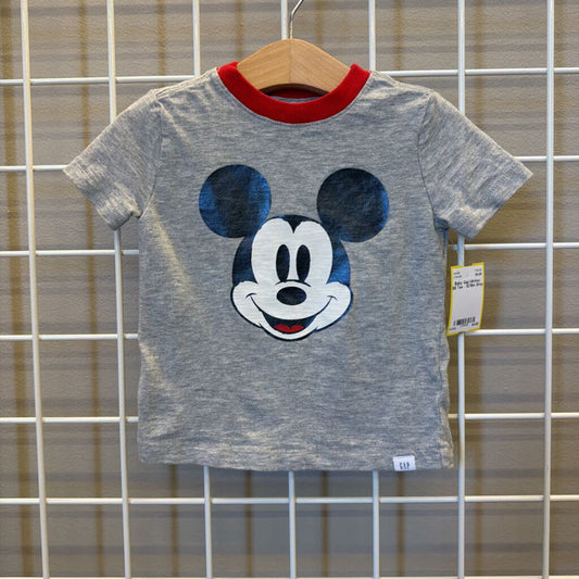 Baby Gap Mickey SS Tee - 12/18m