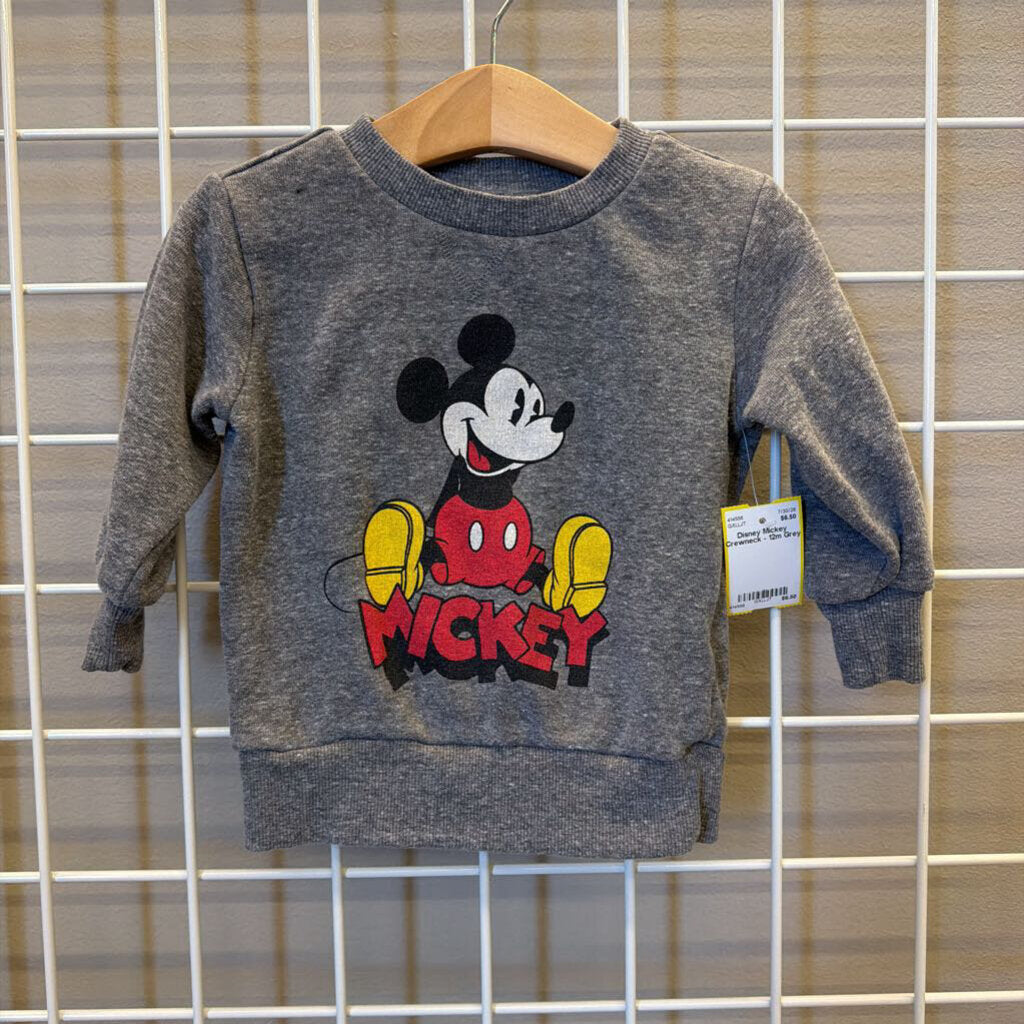 Disney Mickey Crewneck - 12m