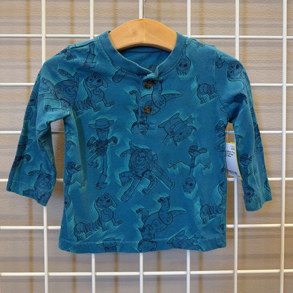 Jumping Beans Toy Story LS Henley - 12m