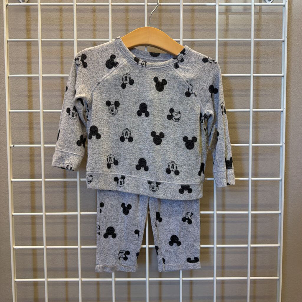 Jumping Beans Soft Mickey Two Pc Set - 12m