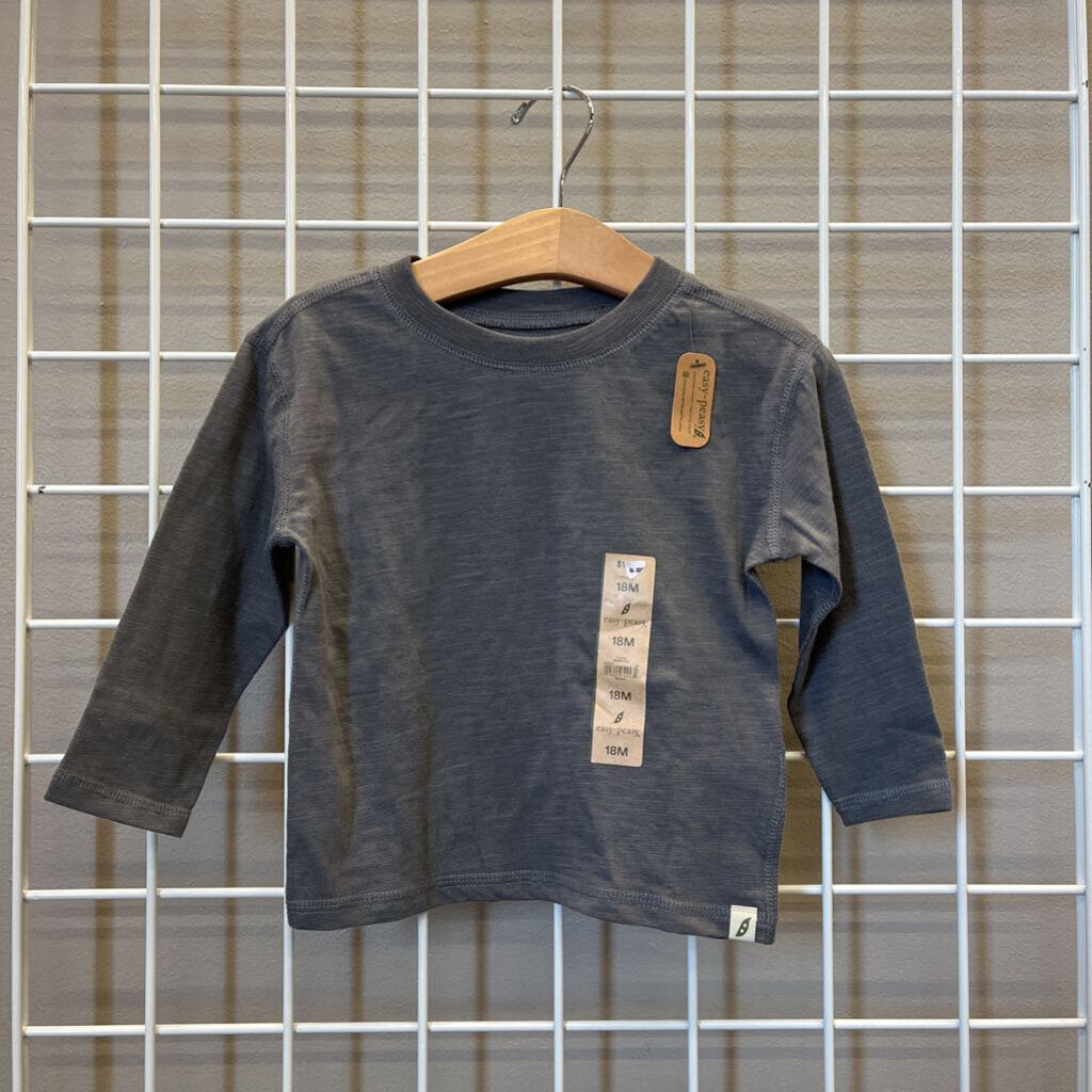 NWT Easy Peasy LS Tee - 18m