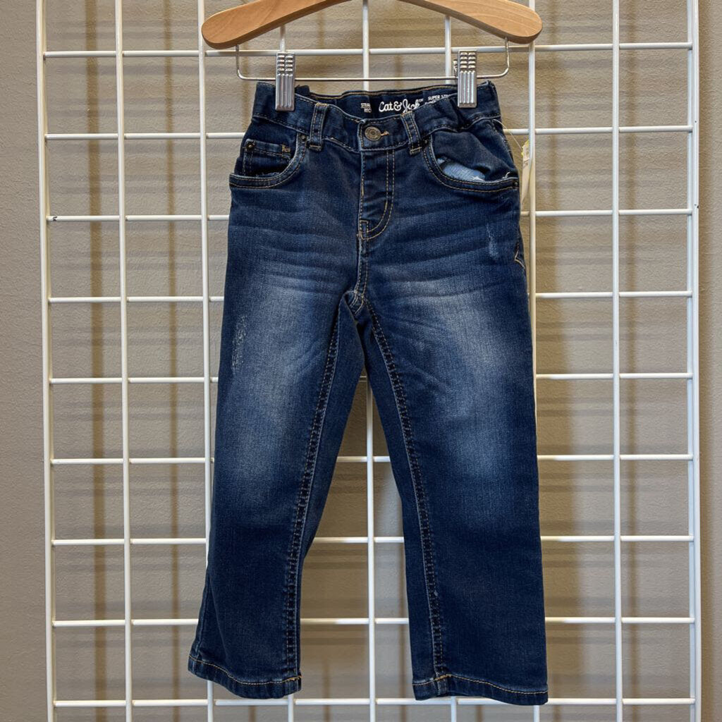 Cat & Jack Straight Jeans - 3T