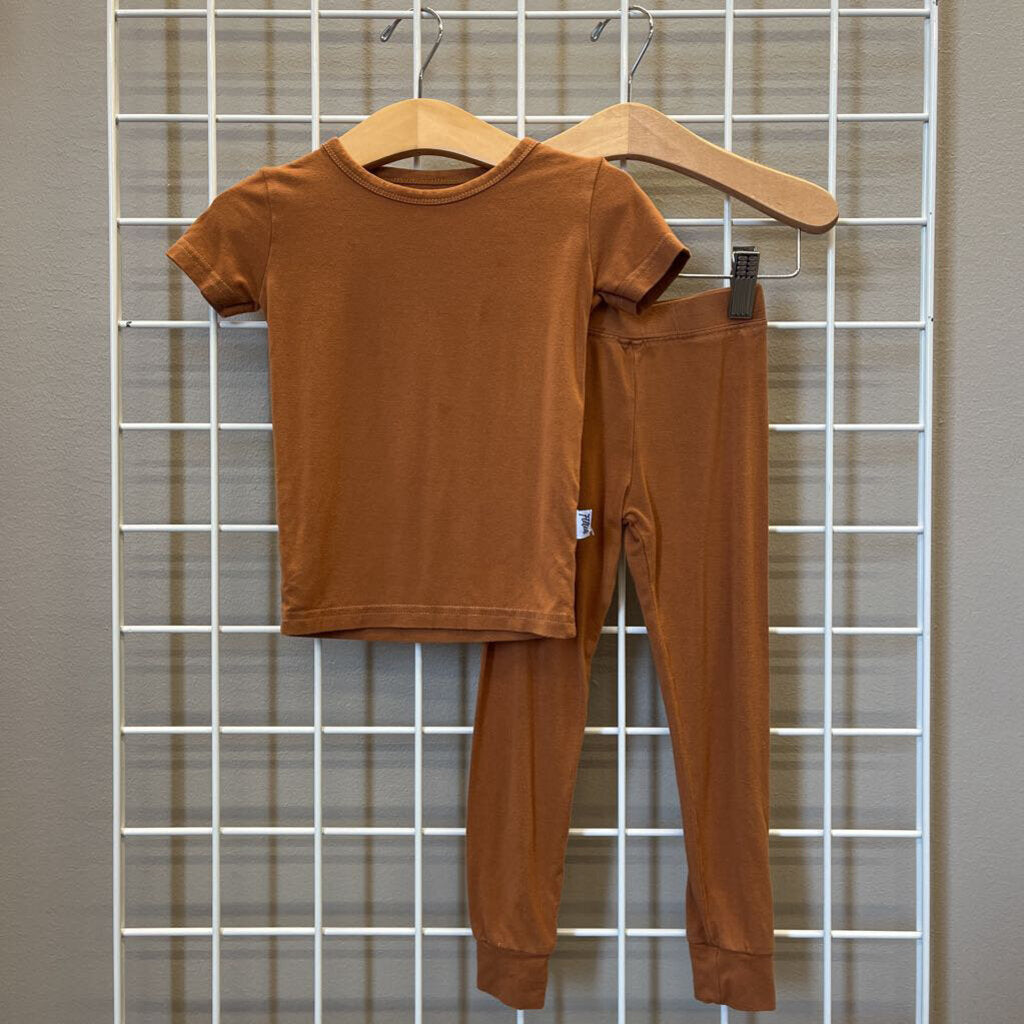 Fletch Bamboo Two Pc Pj Set (wash wear) - 2T