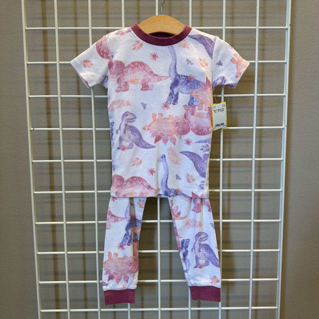 Burt's Bees Dino Pjs - 4T