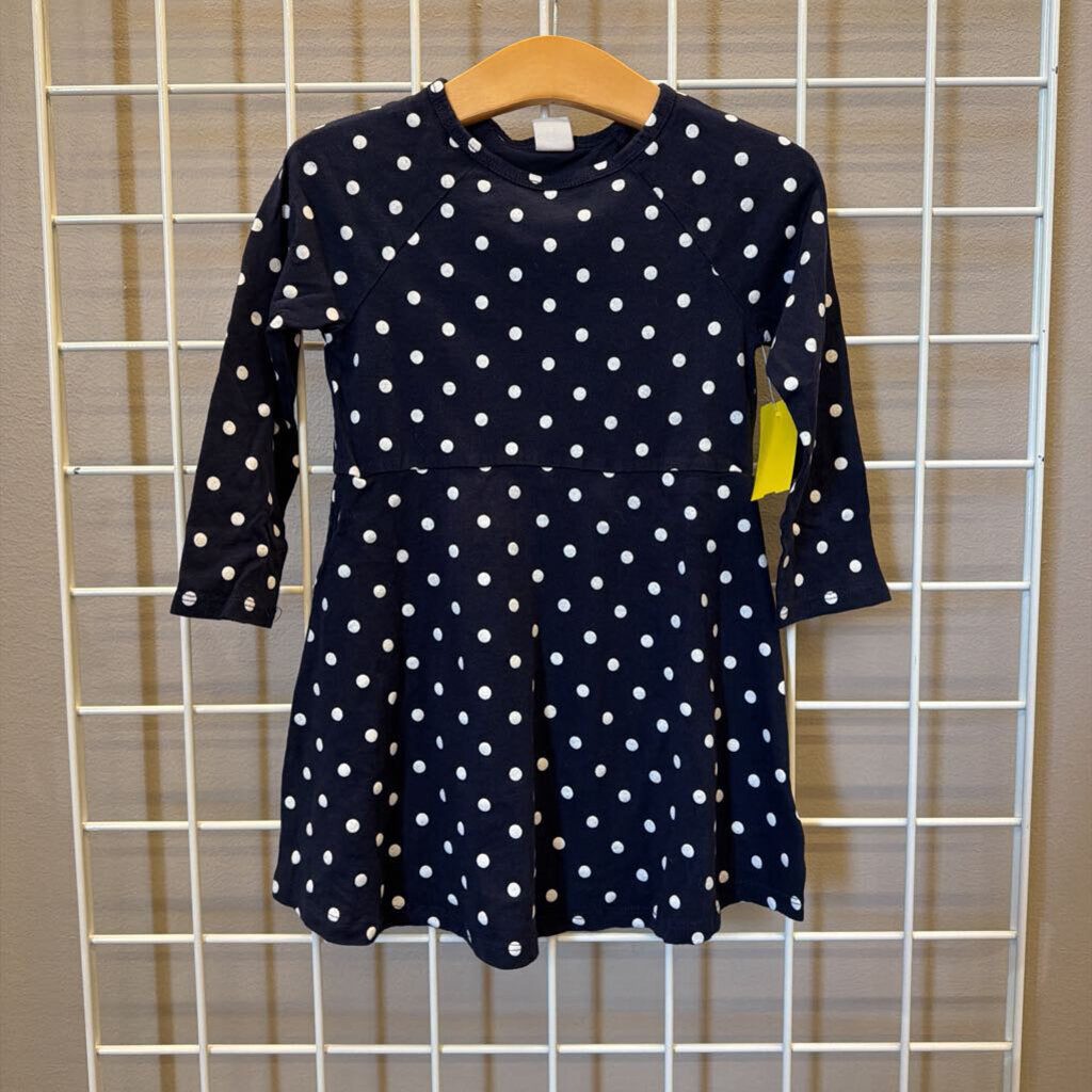 Baby Gap Dot LS Dress - 4