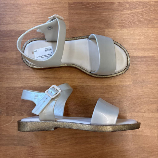 Mini Melissa Gold Sandals (some marks) - 3