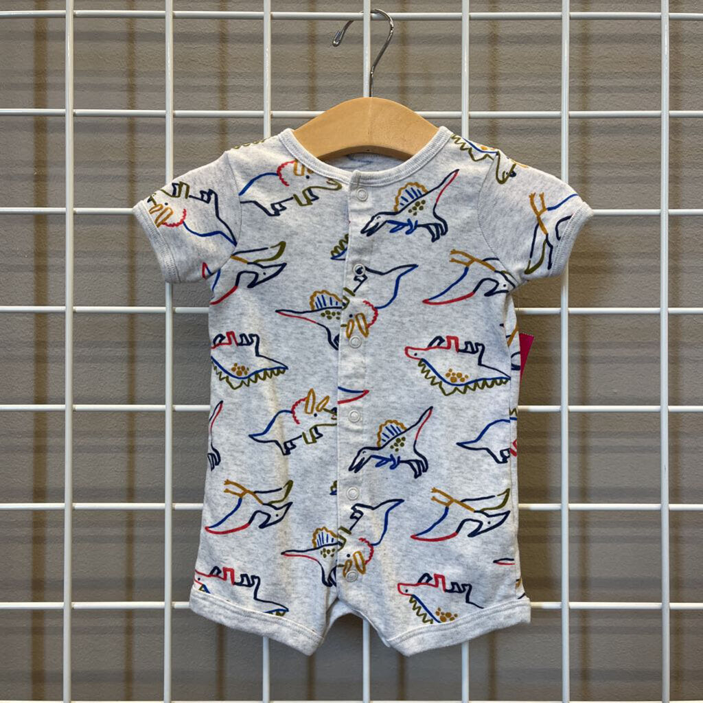 Carter's Dino Short Romper - 3m