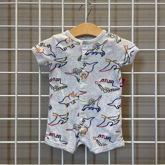 Carter's Dino Short Romper - 3m