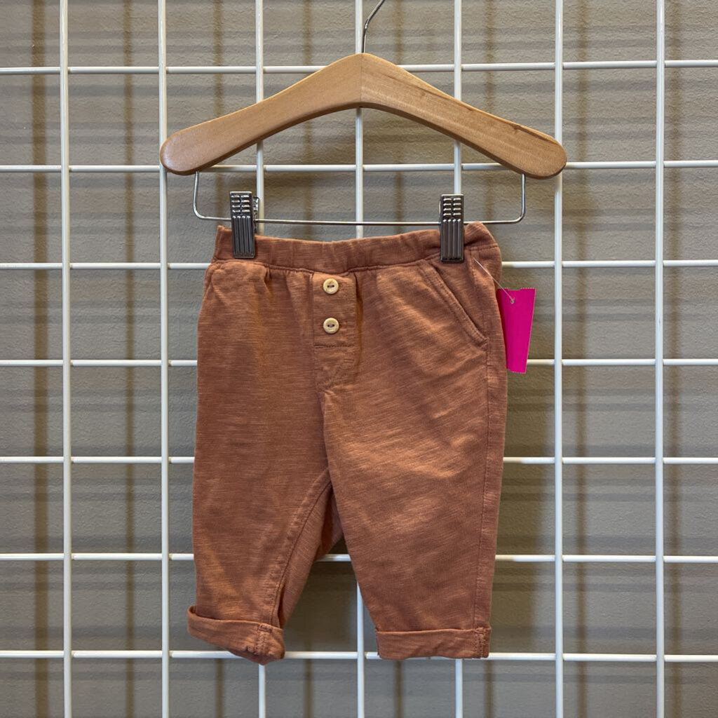 H&M Button Soft Pants - 4/6m