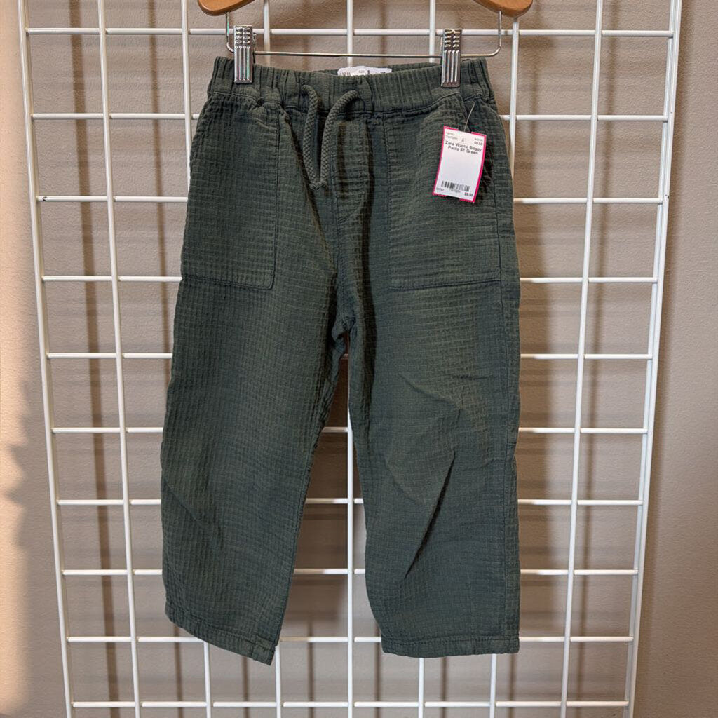 Zara Waffle Baggy Pants 5T