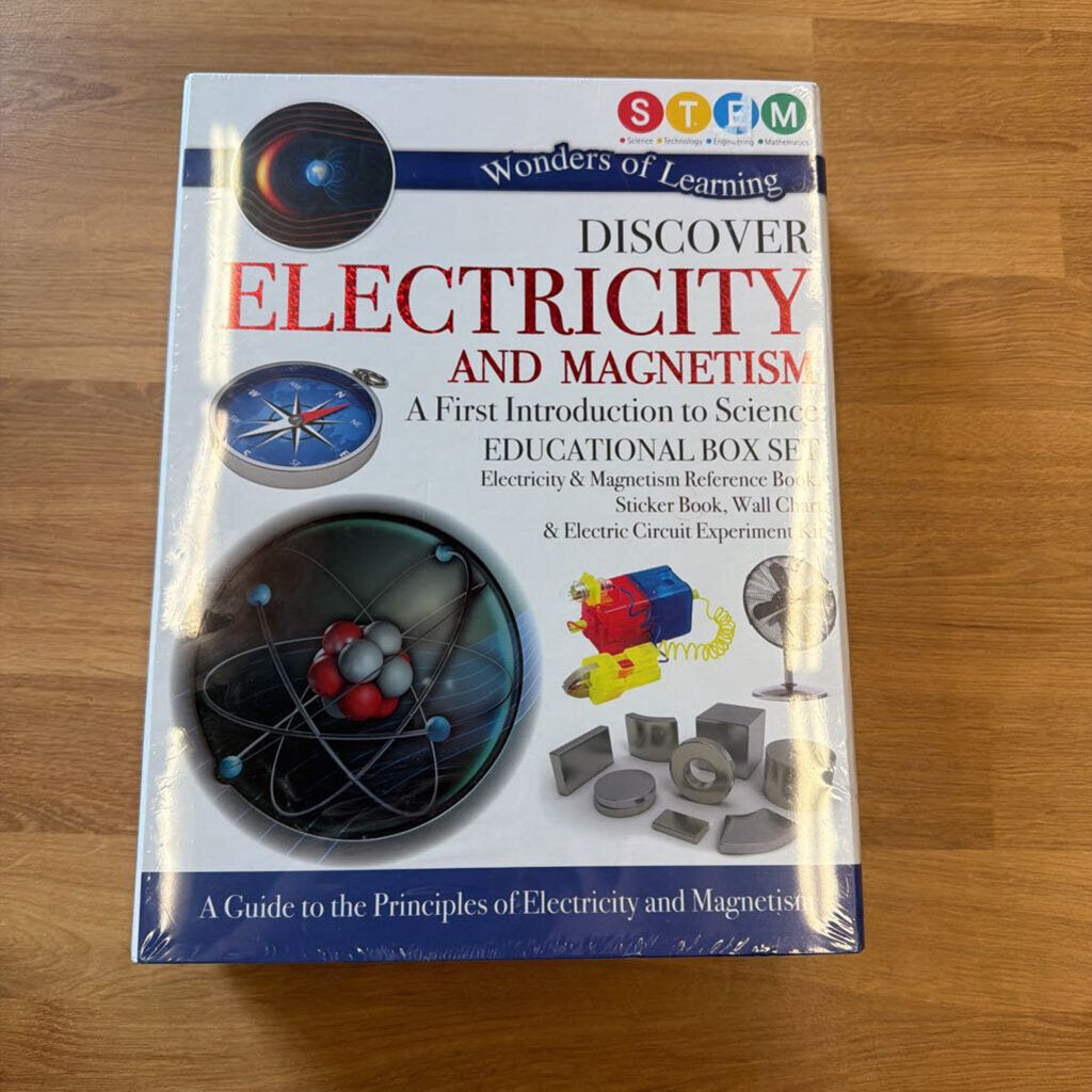 NEW Wonders Of Learning Discover Electricity & Magnestism Box Set