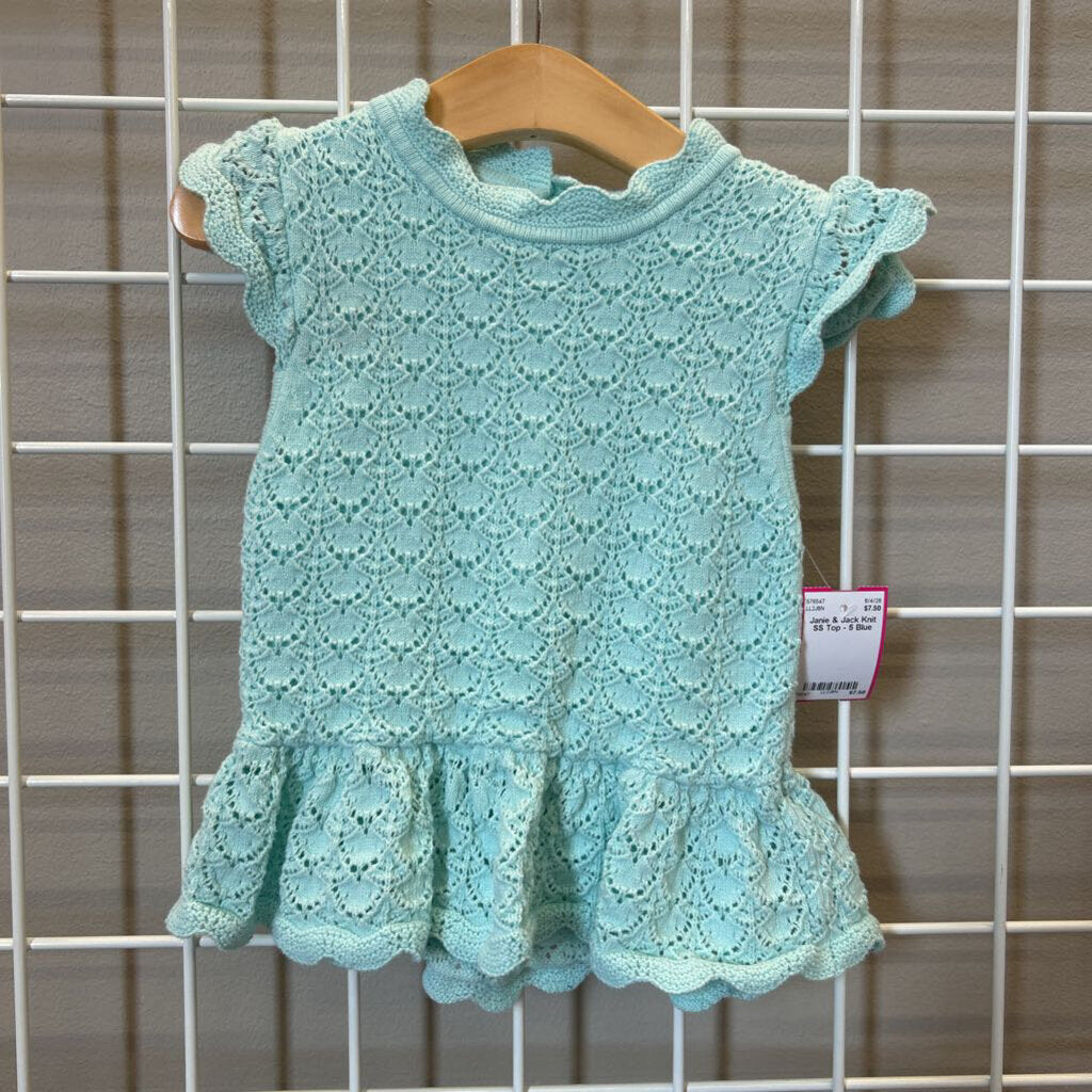 Janie & Jack Knit SS Top - 5