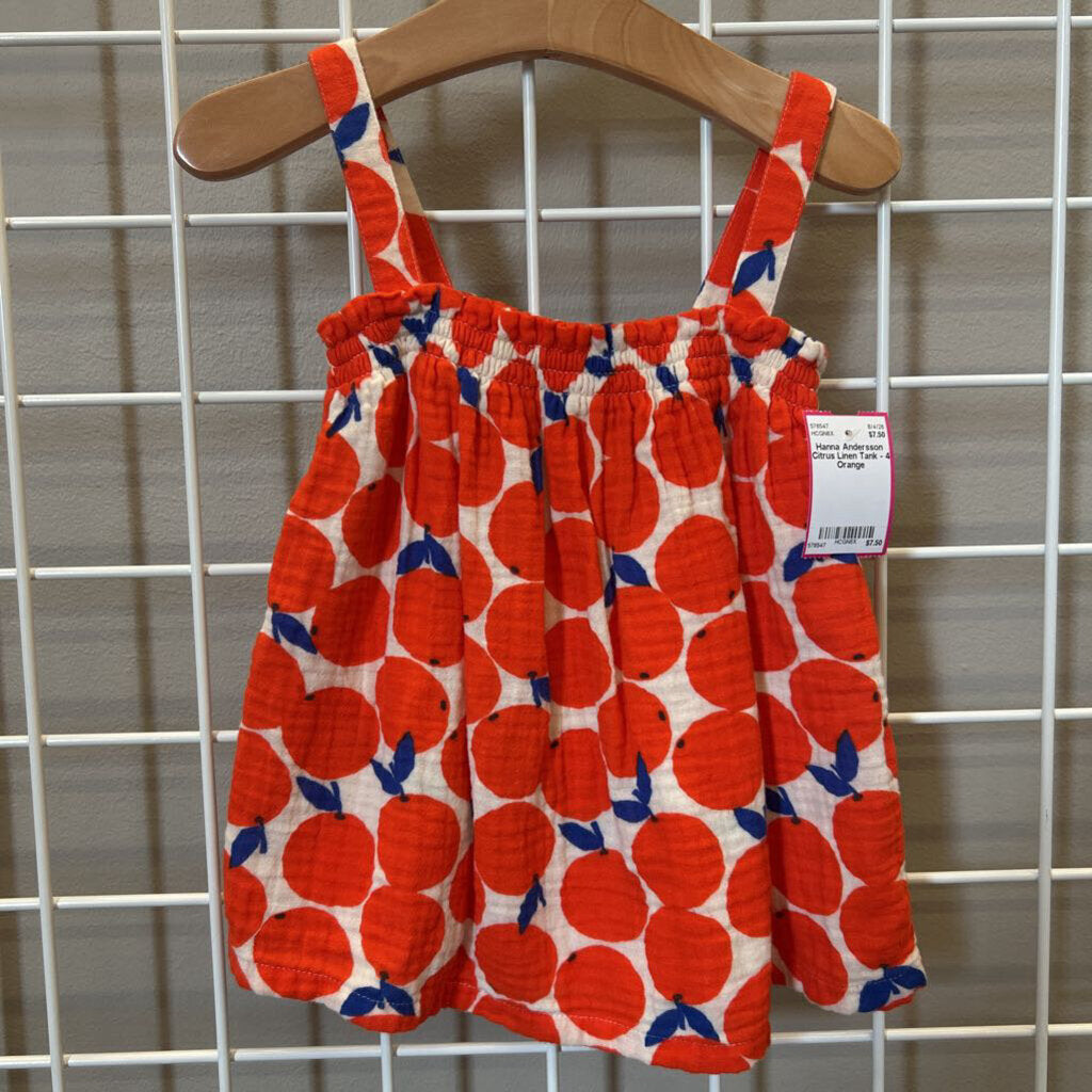 Hanna Andersson Citrus Linen Tank - 4