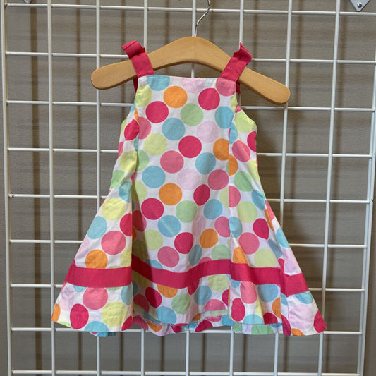 Gymboree Dot Tank Dress - 6/12m