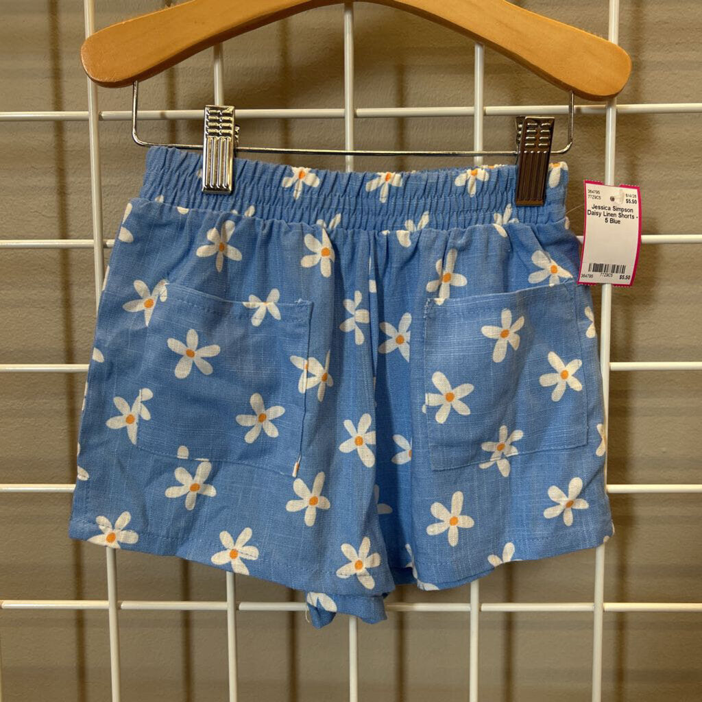 Jessica Simpson Daisy Linen Shorts - 5