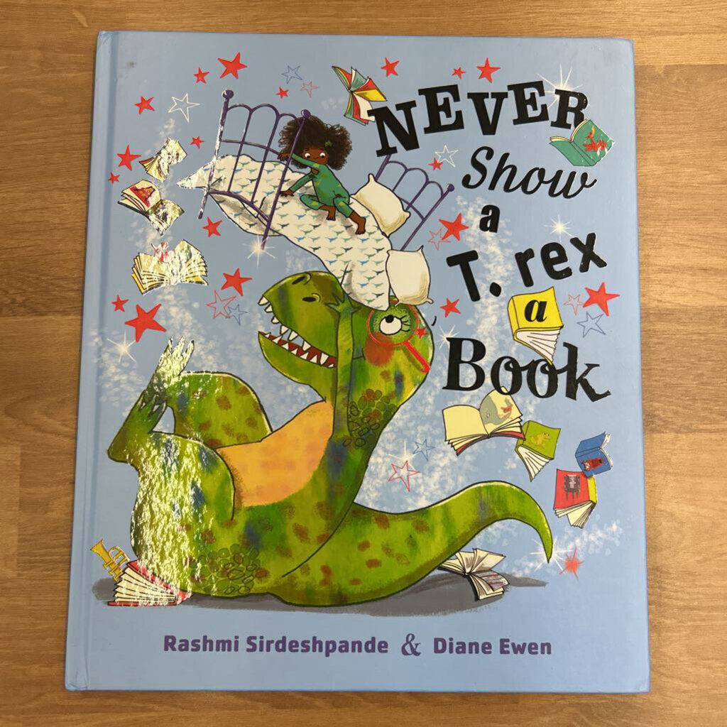 Never Show a T.Rex a Book