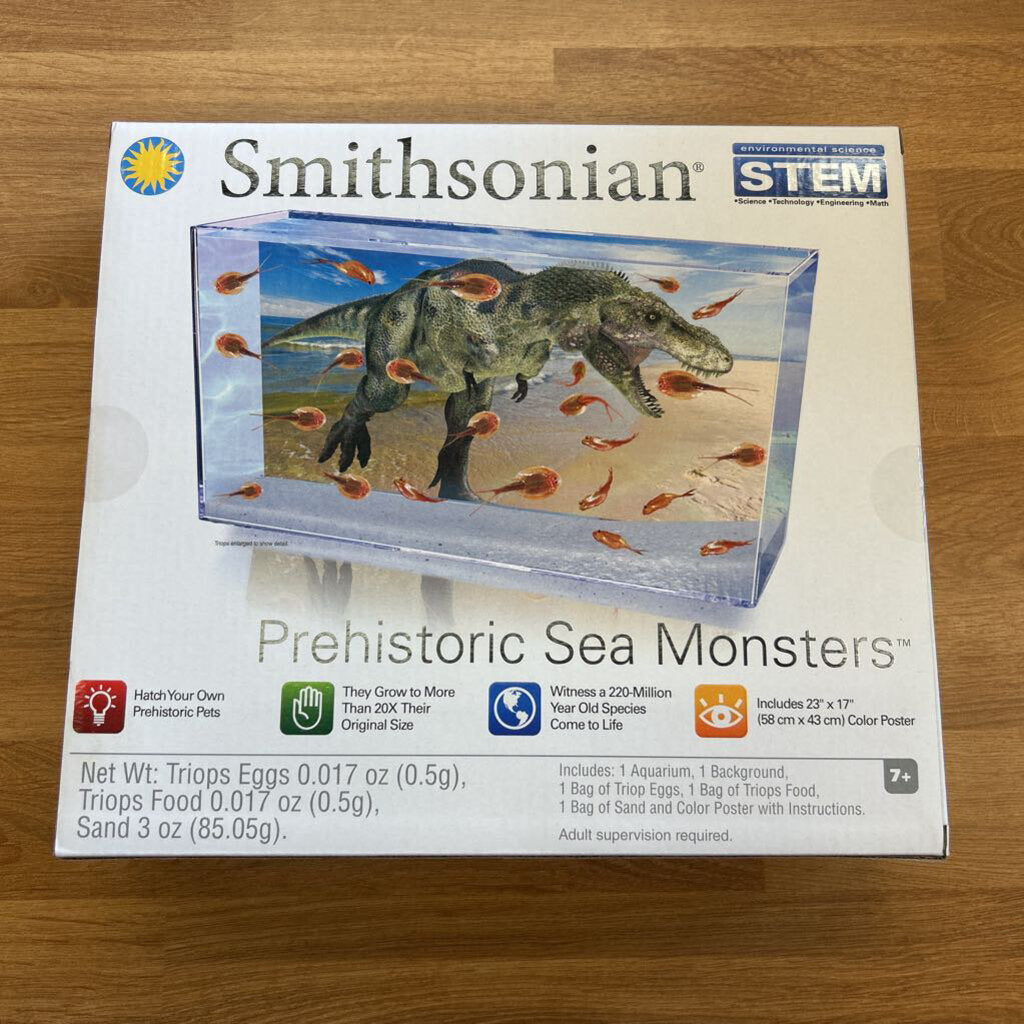 NEW Smithsonian Prehistoric Sea Monsters Kit