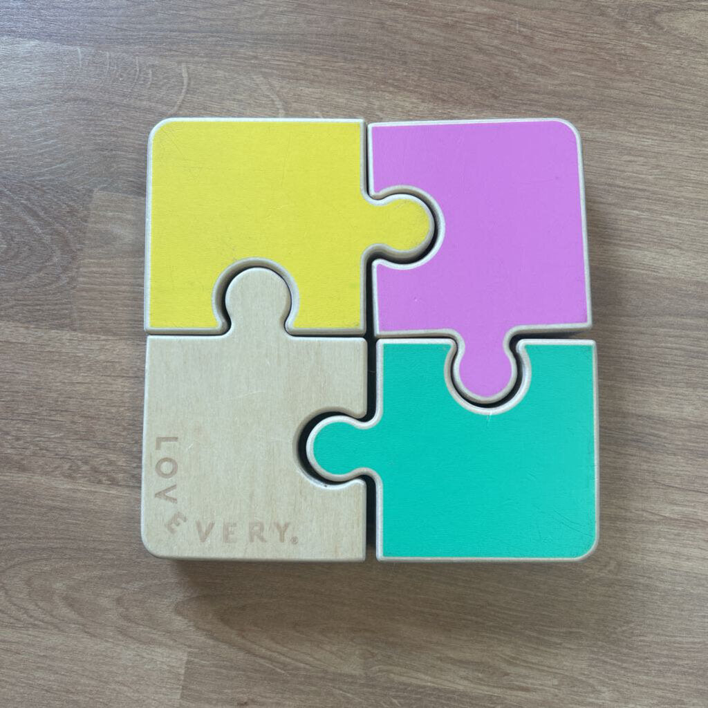 Lovevery Chunky Wooden Jigsaw Puzzle