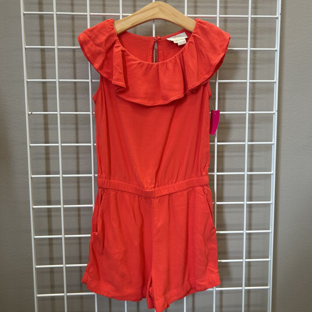 Kate Spade Crinkle SS Romper - 10