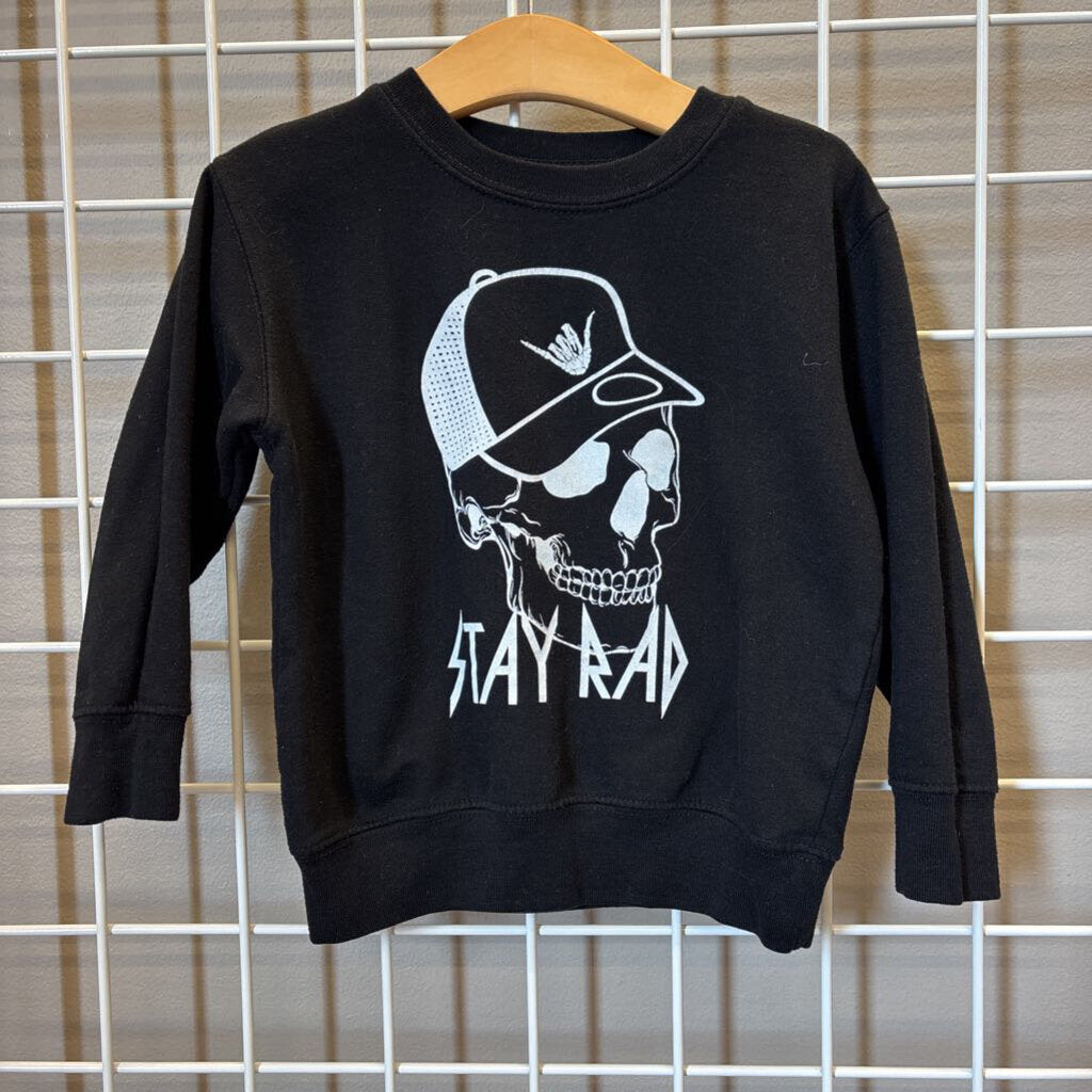 Rabbit Skins Stay Rad Crewneck - 4