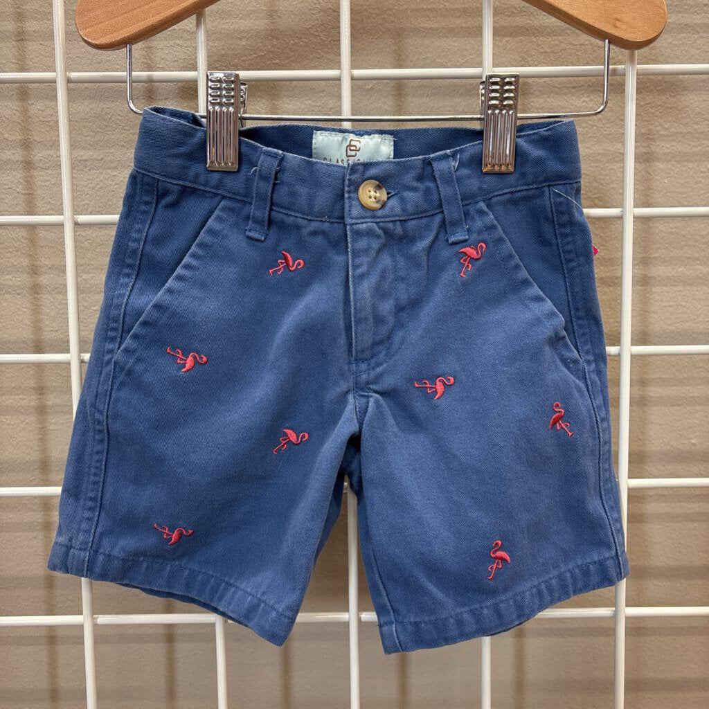 Class Club Flamingo Shorts - 2T
