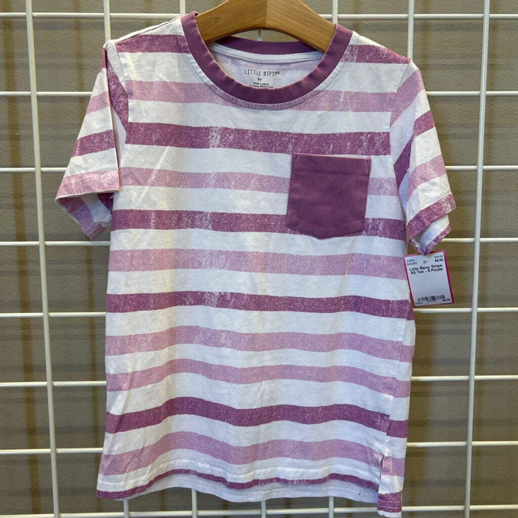 Little Bipsy Stripe SS Tee - 9
