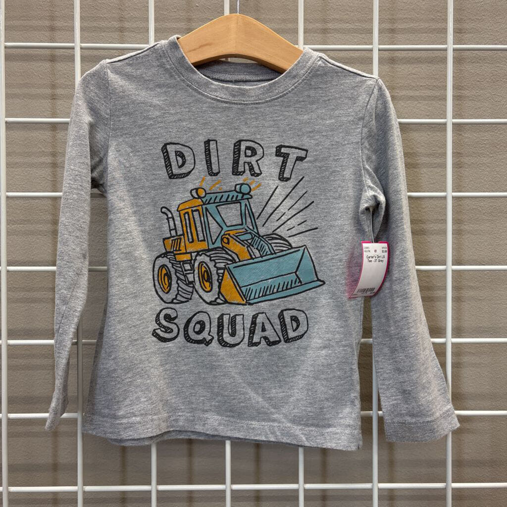 Carter's Dirt LS Tee - 3T
