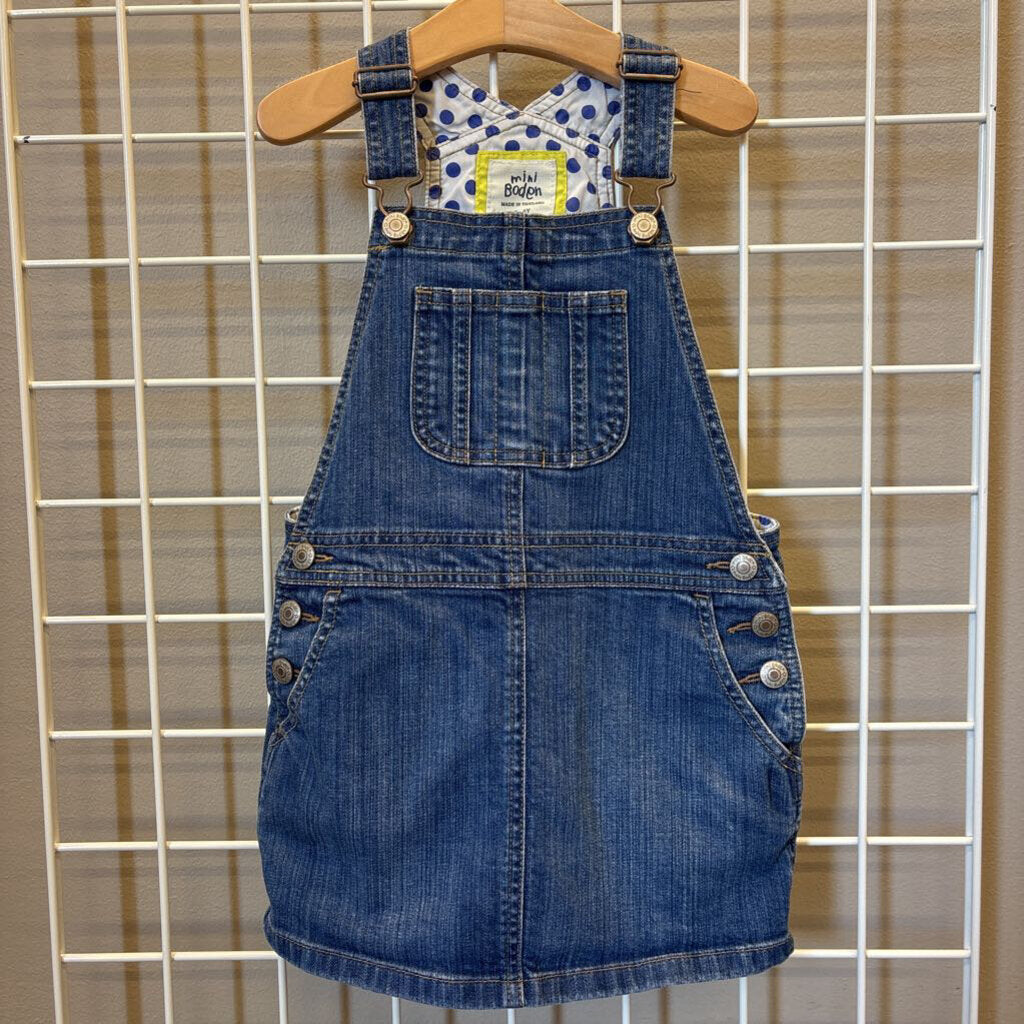 Mini Boden Denim Jumper - 5/6