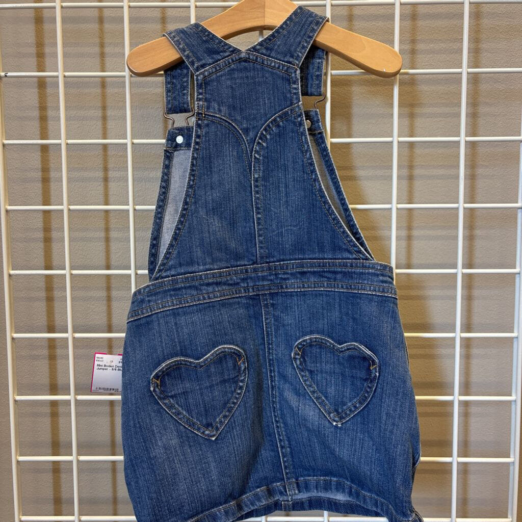 Mini Boden Denim Jumper - 5/6