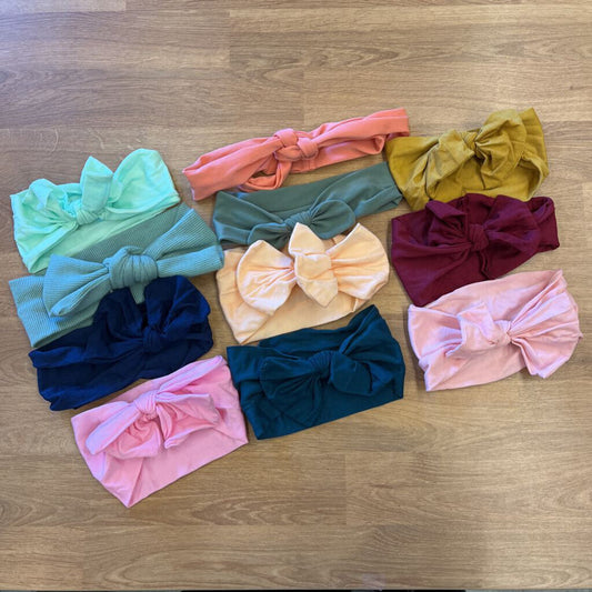 Bag of 20 Bow Headbands