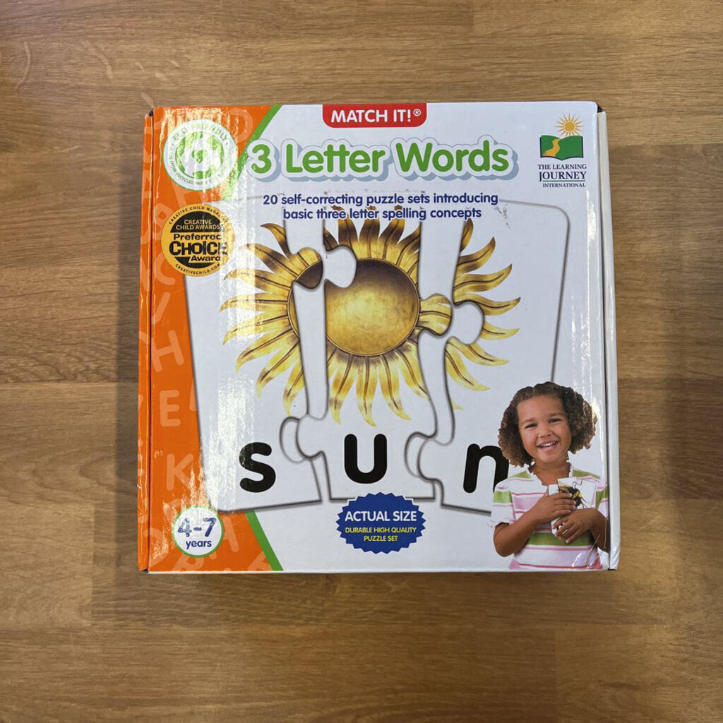 Match It! 3 Letter Words
