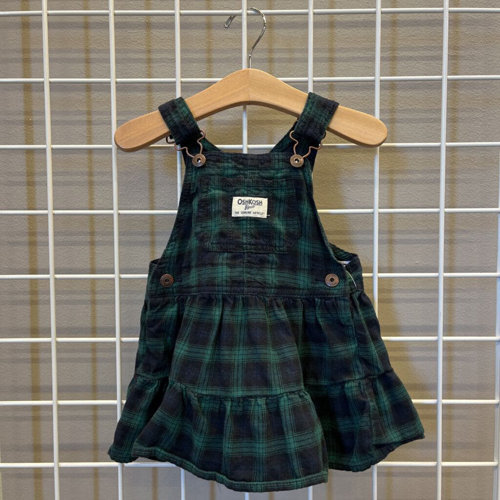 Osh Kosh Plaid Jumper - 18m