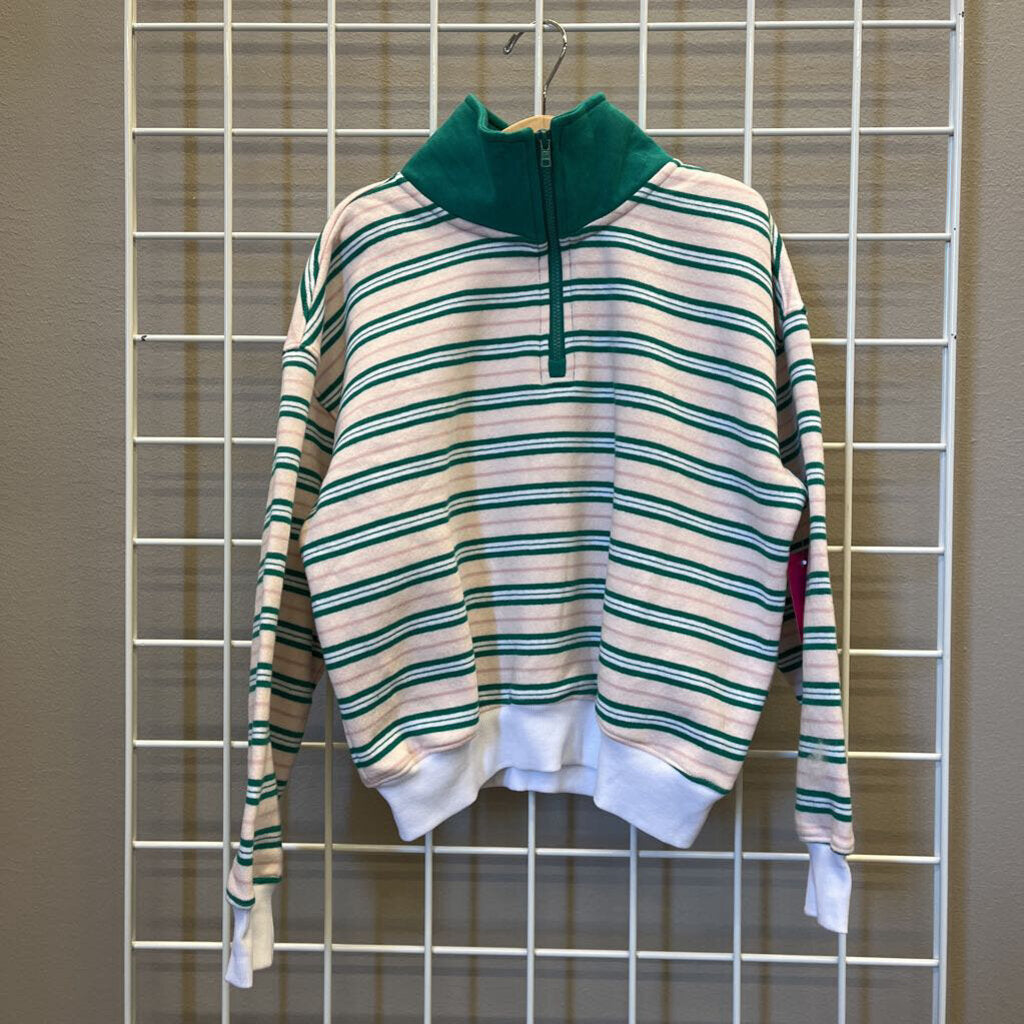 Old Navy Stripe Quarter Zip - 8