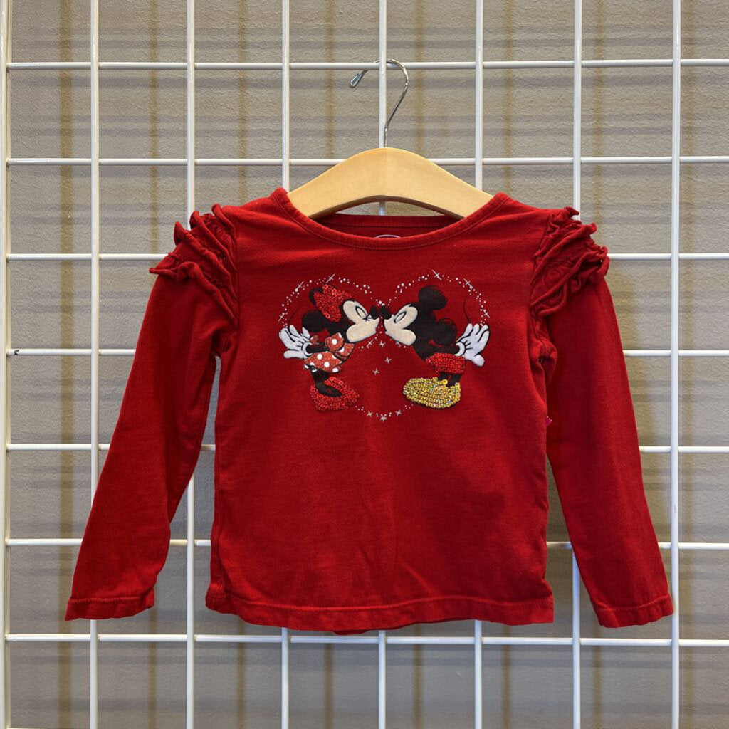 Disney Heart LS Tee - 2T