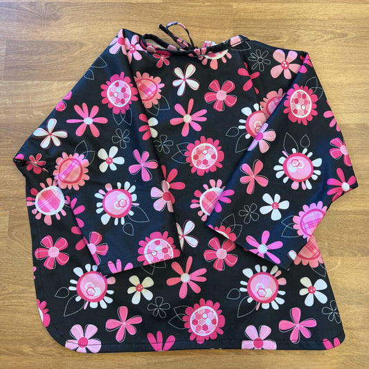 Floral LS Bib