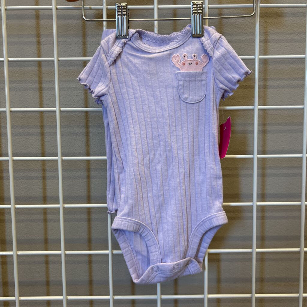 Carter's Crab Onesie Set - 3m