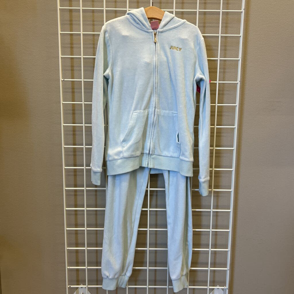 Juicy Couture Velour Tracksuit (small mark on arm) - 12