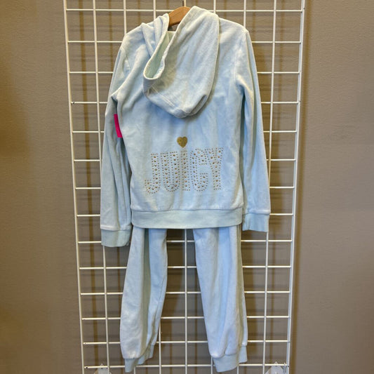 Juicy Couture Velour Tracksuit (small mark on arm) - 12