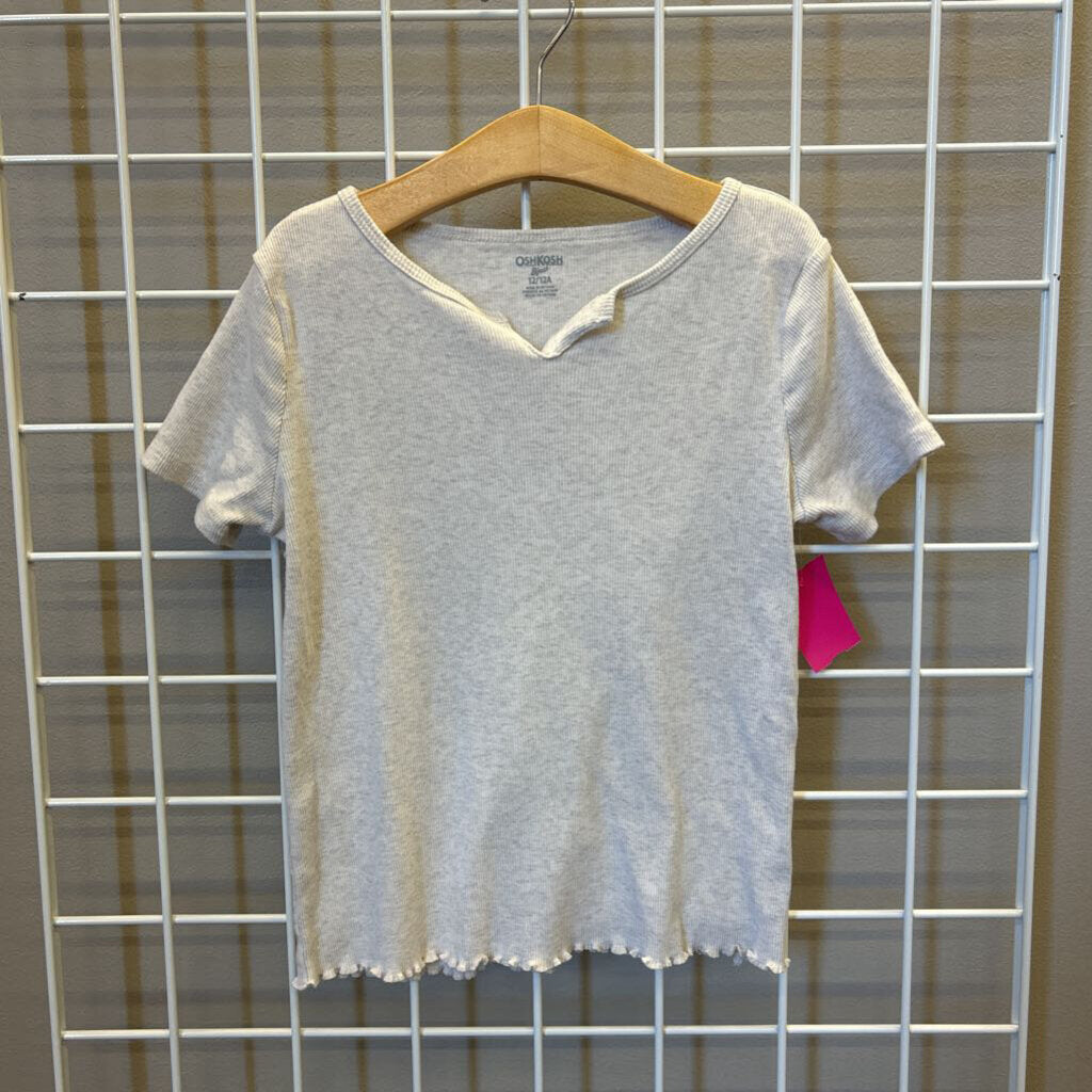 Osh Kosh Ribbed SS Tee - 12