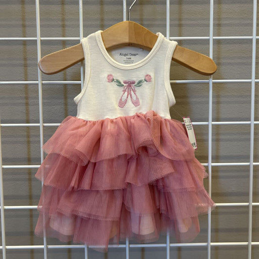 Angel Dear Ballet Tulle Tank Dress - 3/6m