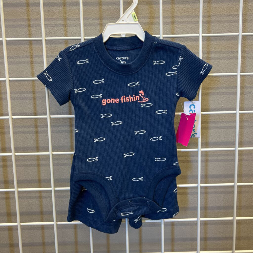NWT Carter's Gone Fishing Two Pc Set - 3m