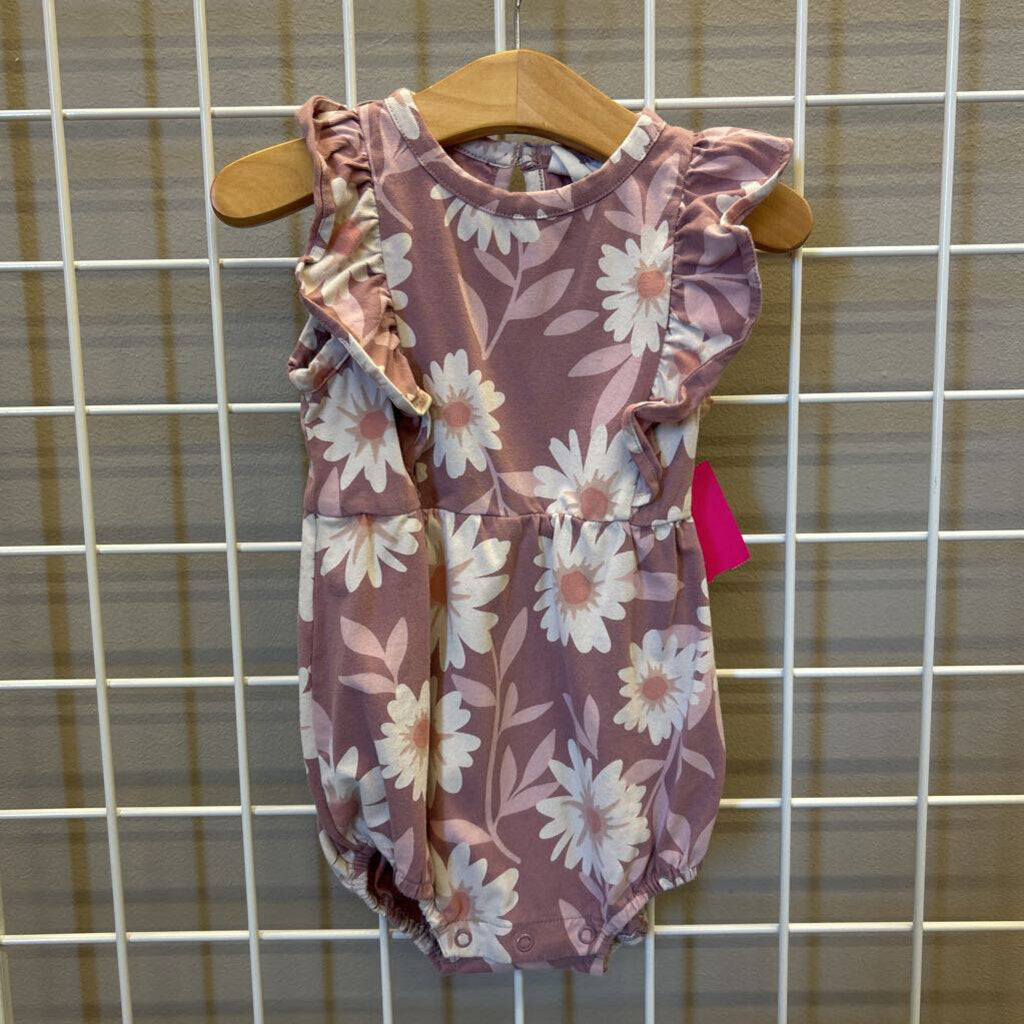 City Mouse Floral Bubble Romper - 18/24m