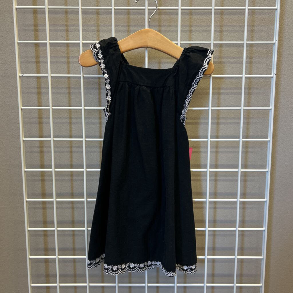 Old Navy Embroidered Sleeve SS Dress - 3T