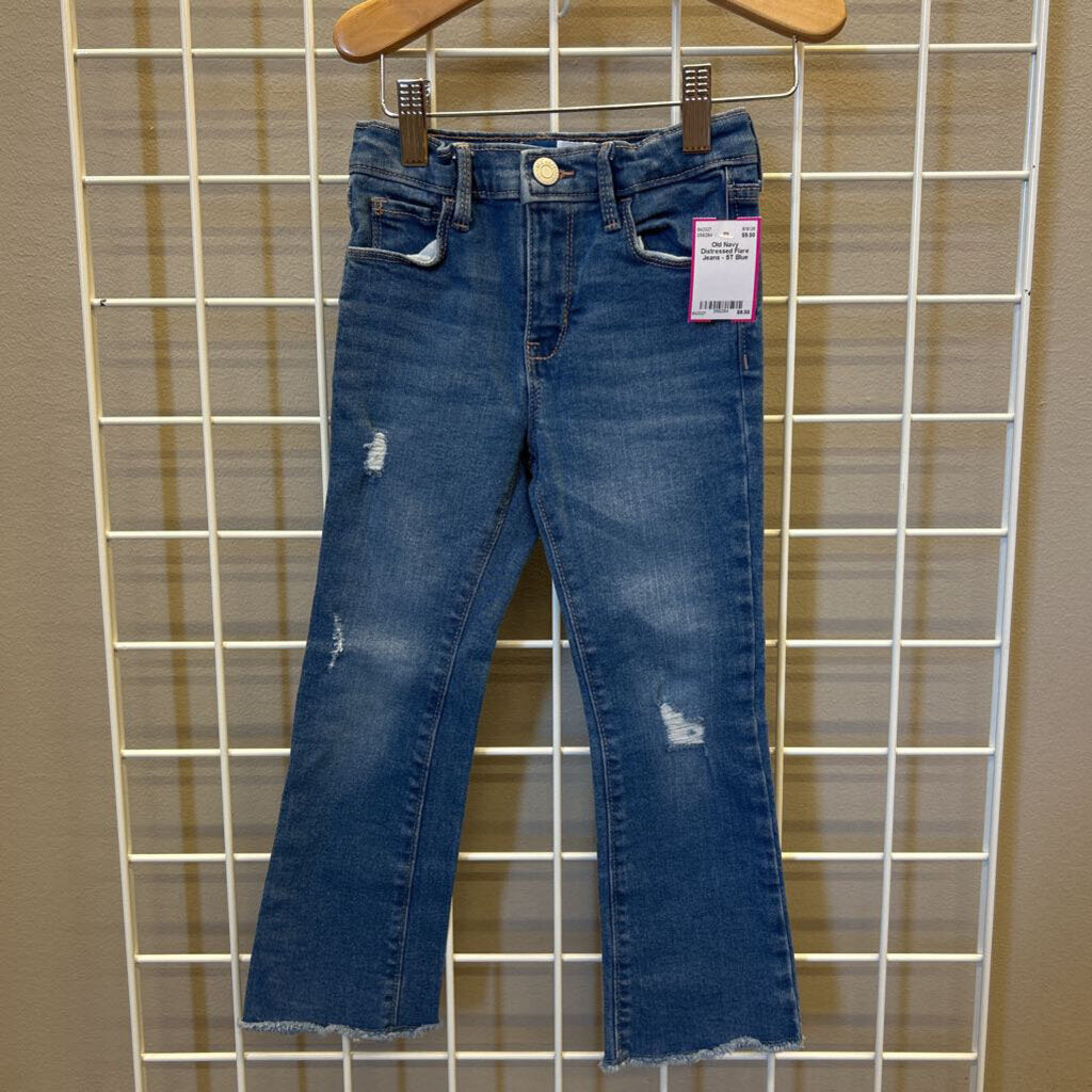 Old Navy Distressed Flare Jeans - 5T