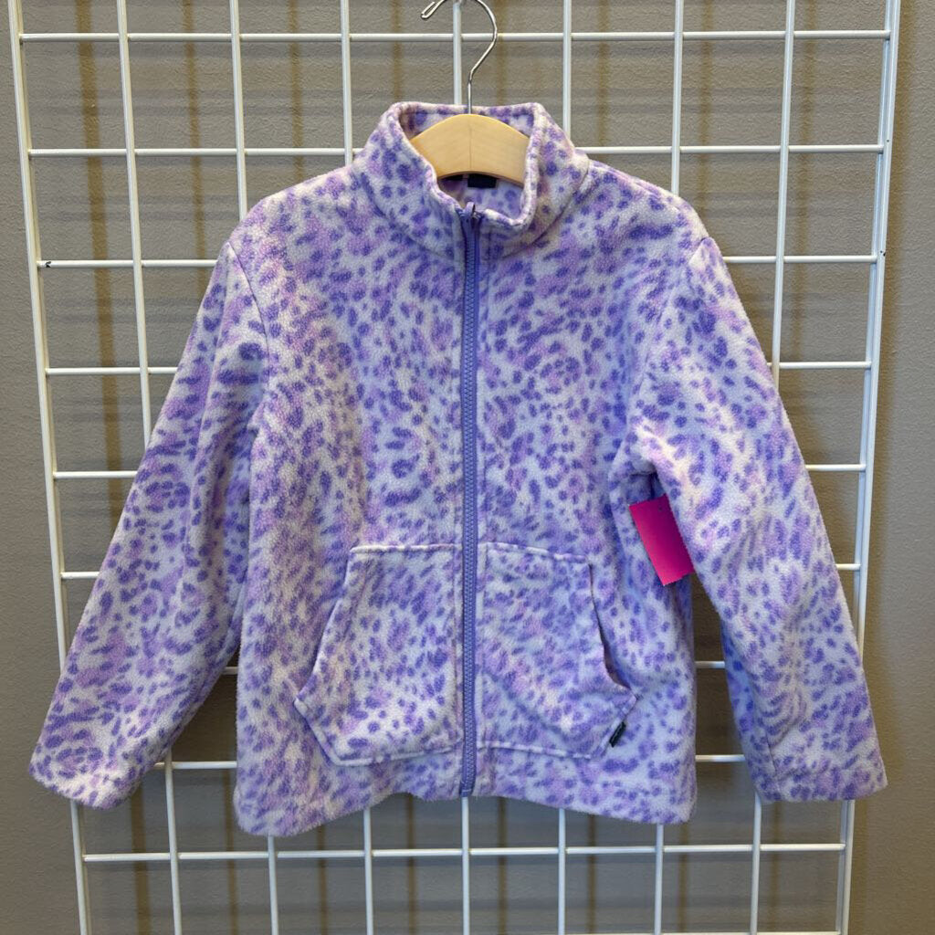 Eddie Bauer Leopard Fleece Jacket - 5/6