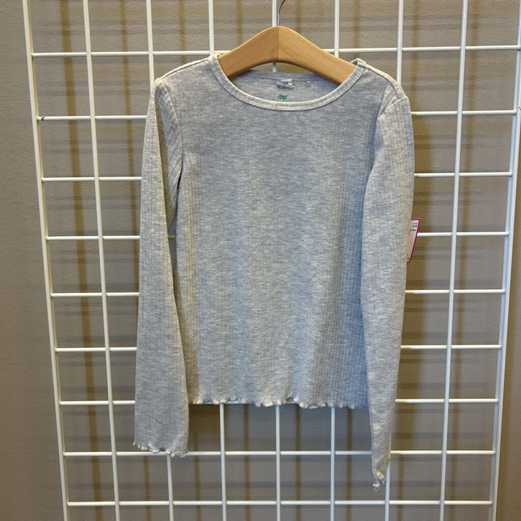 Dip Ribbed LS Tee - 8